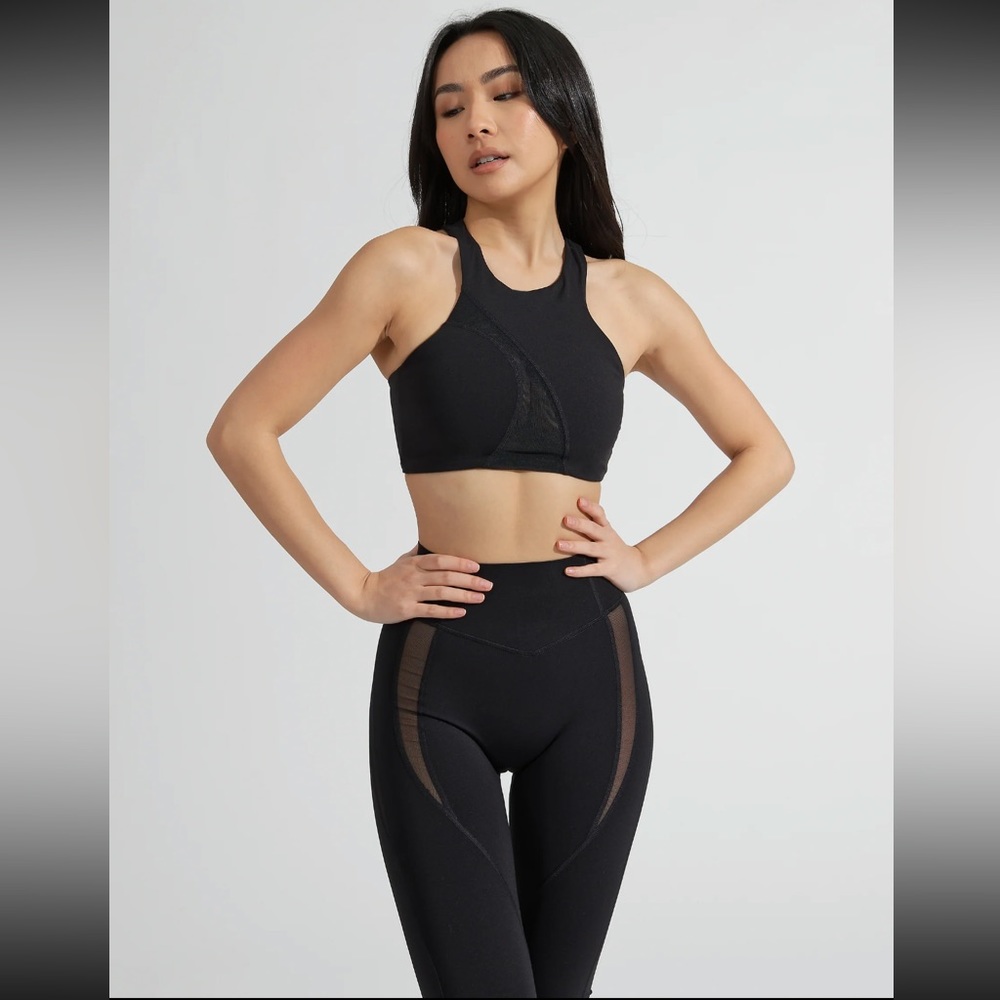 Buffbunny onyx black naked bra large